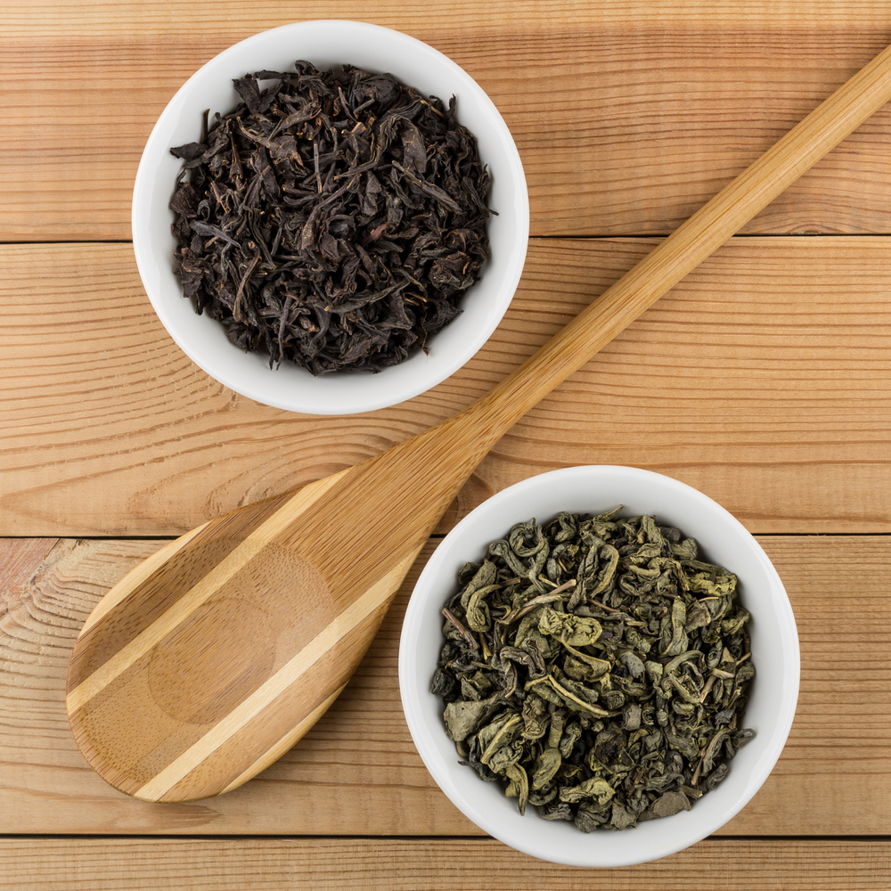 What the difference between Black Tea and Green Tea / black and green tea / loose leaf tea / tea benefits