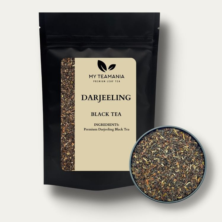 Darjeeling loose leaf tea / Premium darjeeling / black loose leaf / best black tea / my teamania darjeeling