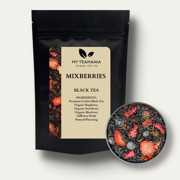 
                  
                    Mixberries Black Tea /  Mixed Berry Tea / Best Tea Blend / Black Tea with Real Berries / Berry Tea / Very Berry Tea / Blueberry Tea / Raspberry Tea / Strawberry Tea
                  
                