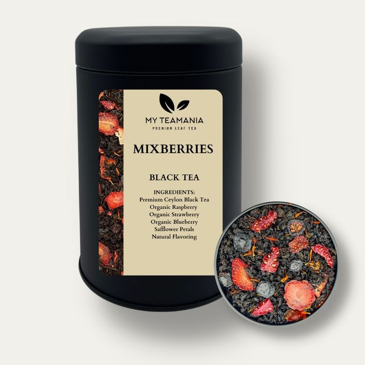 
                  
                    Mixberries Black Tea /  Mixed Berry Tea / Best Tea Blend / Black Tea with Real Berries / Berry Tea / Very Berry Tea / Blueberry Tea / Raspberry Tea / Strawberry Tea
                  
                