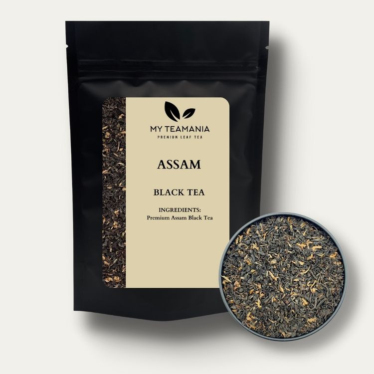 Assam Loose leaf tea / best black tea / My Teamania premium loose leaf tea / best tea blend / indian black tea