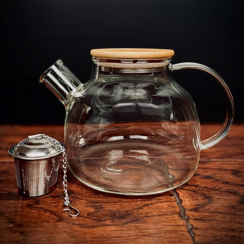 
                  
                    Glass Teapot with Infuser 33oz/1000ml
                  
                