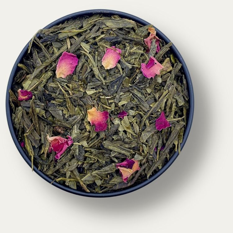 
                  
                    rose pomegranate green tea / loose leaf pomegranate green tea / my teamania premium loose leaf tea / best tea blend / berry tea / pomegranate tea / 
                  
                